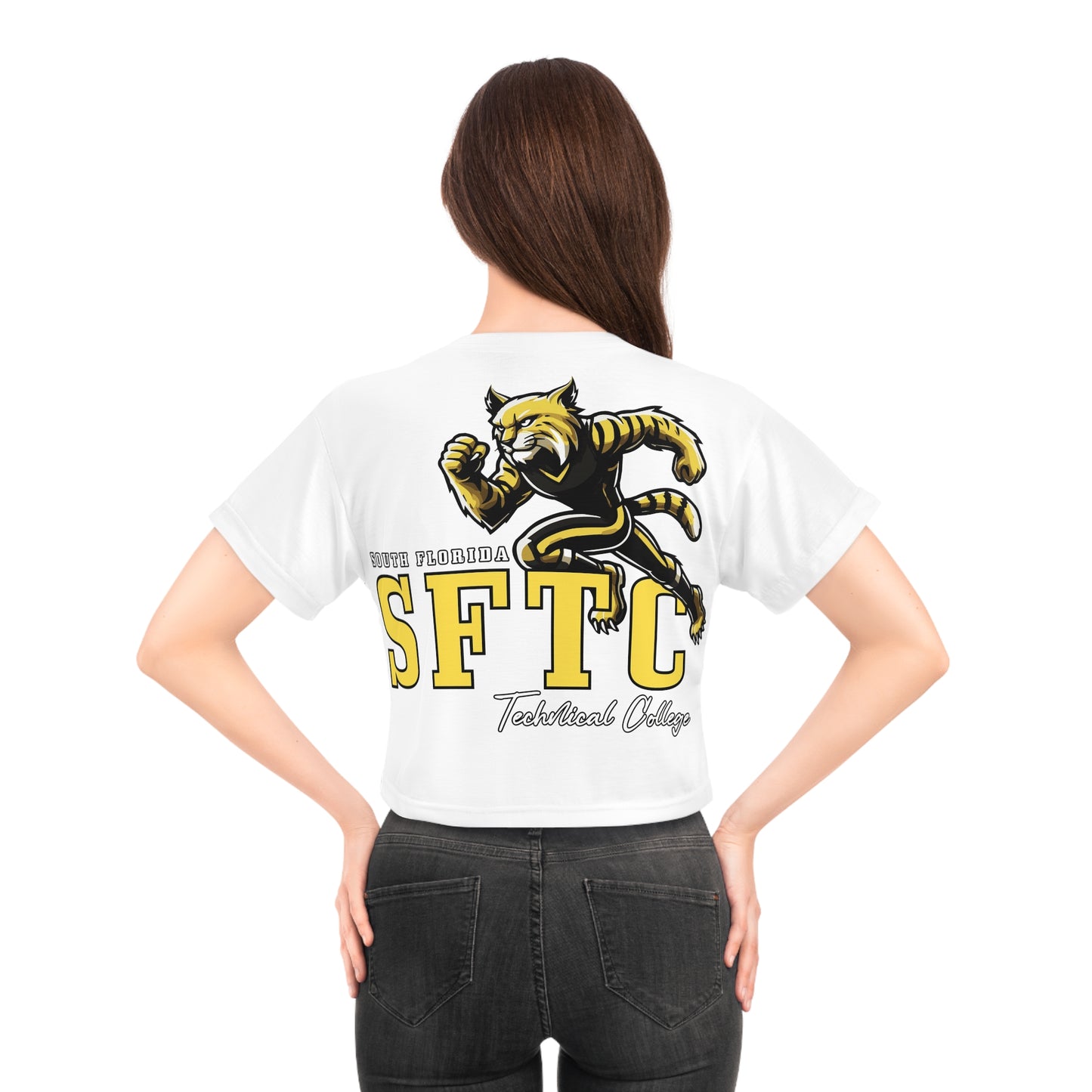 South Florida Technical College Crop Tee