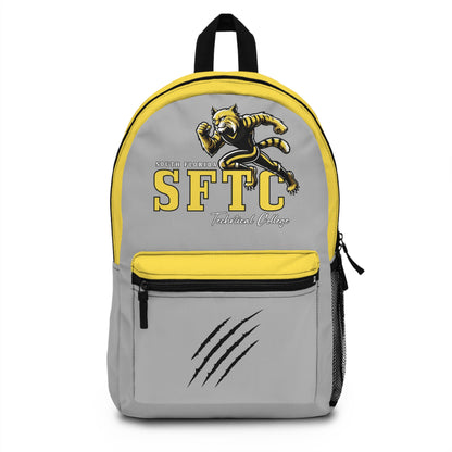 SFTC College Backpack Gray/Black/Yellow