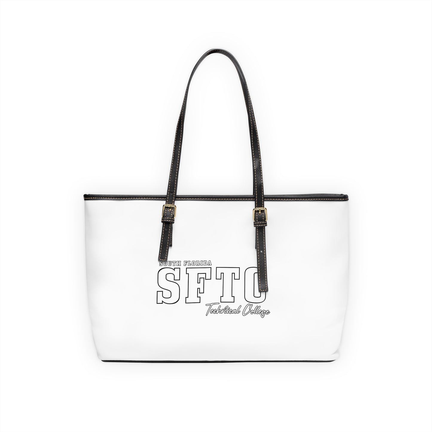 SFTC PU Leather Tote Bag