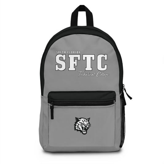 SFTC College Backpack Gray/Black/White